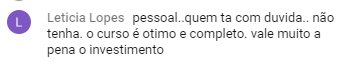 Depoimento Letícia Lopes