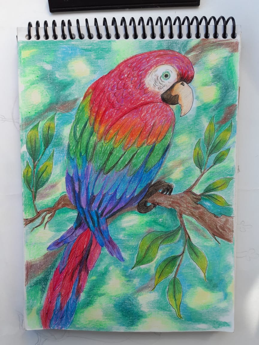 Obra da aluna Márcia