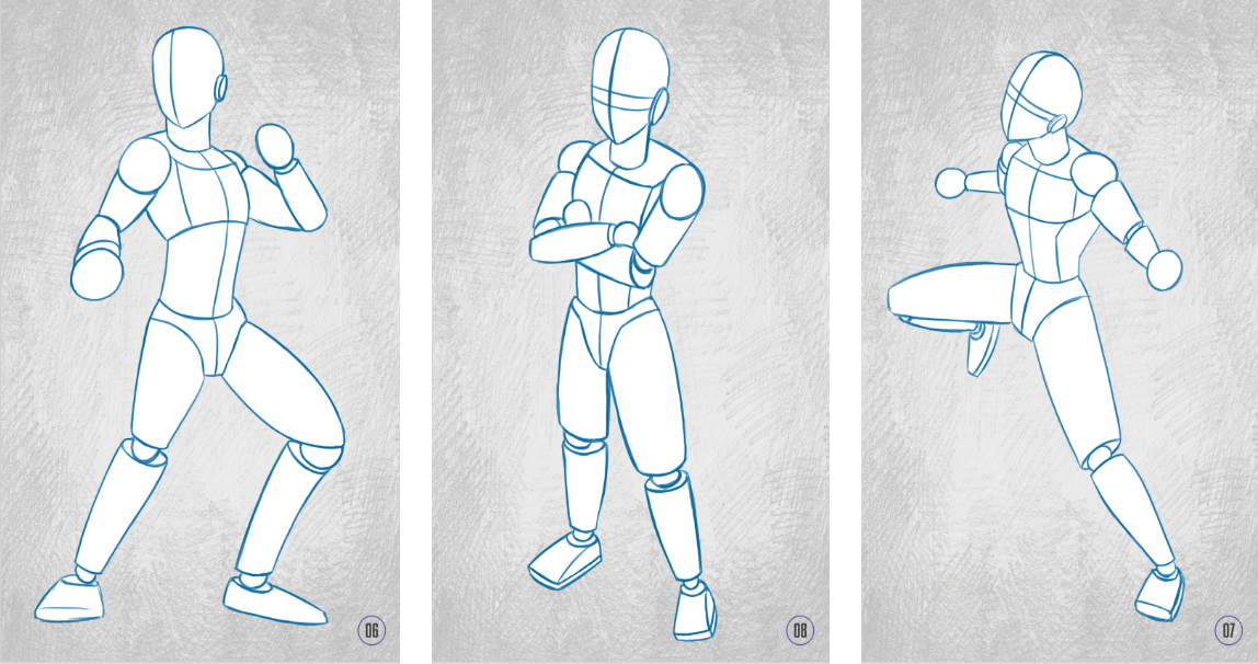 Ebook Poses para Desenhos